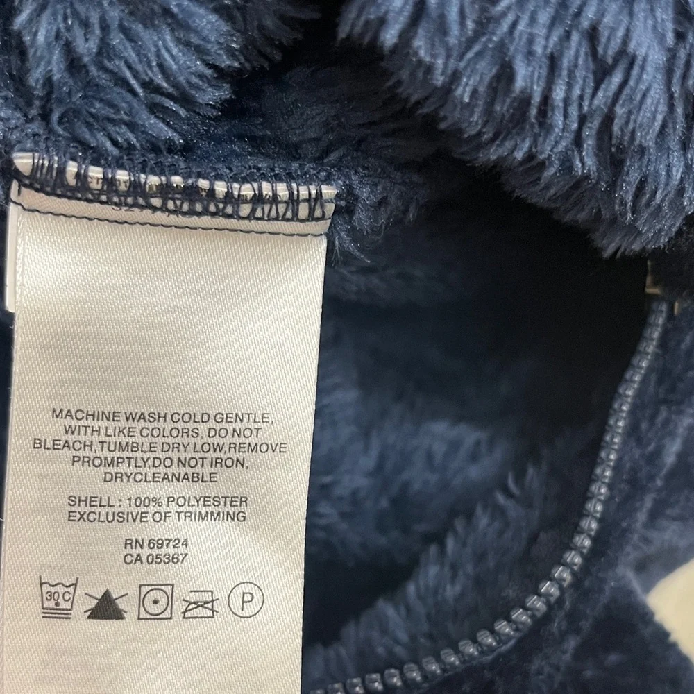 Columbia Navy Fleece Winter Outdoor One Piece Bunting